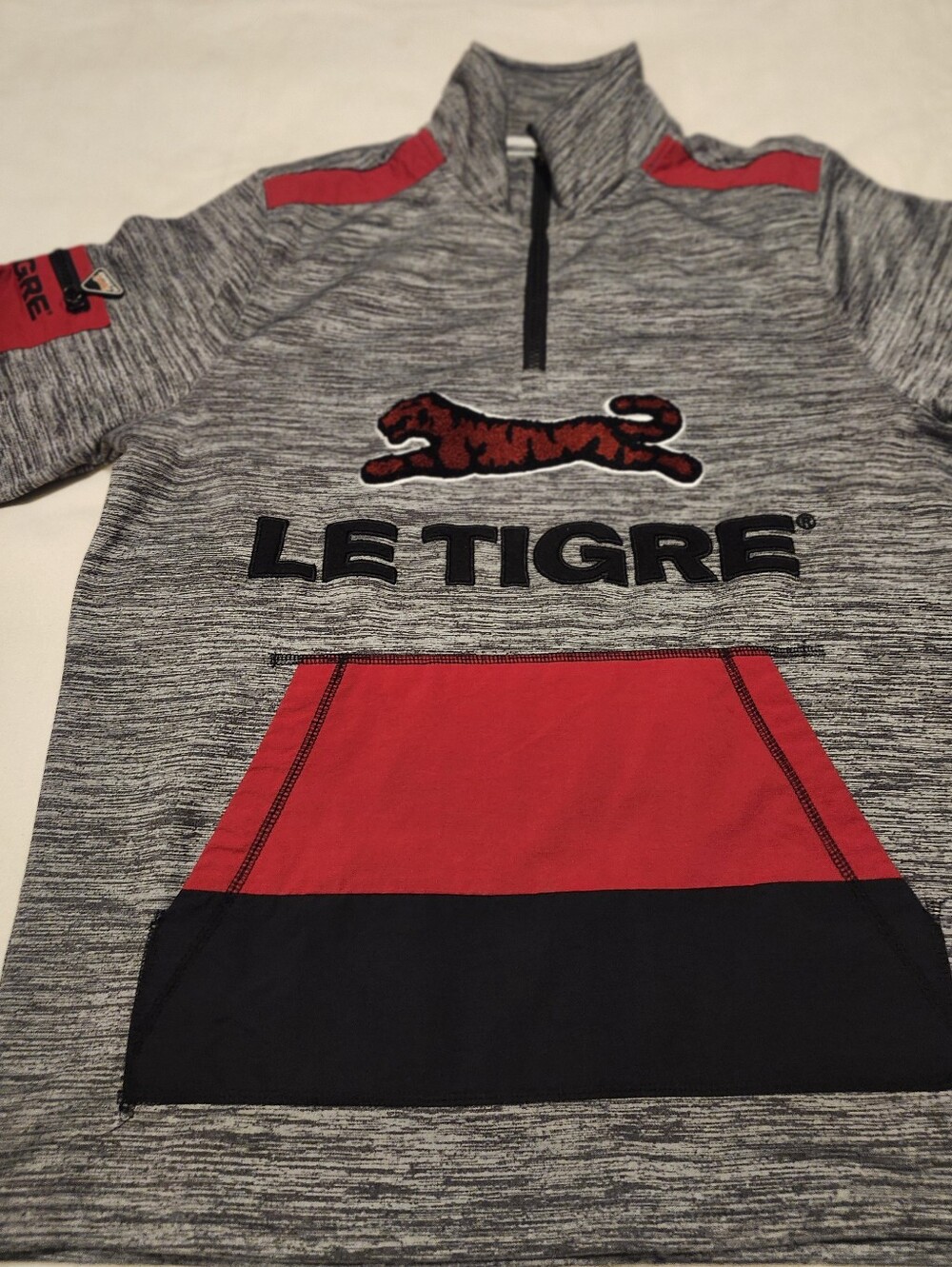 Le Tigre 1/4 zip up sweater